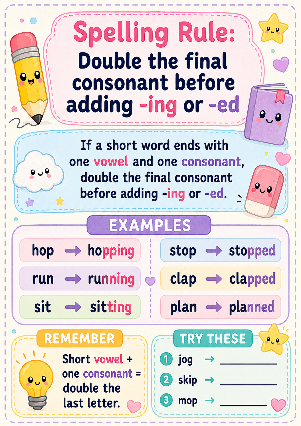Preview of Spelling Rules